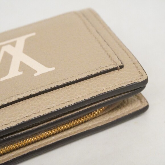 Louis Vuitton Monogram Empreinte Two-Tone Wallet Portefeuille M82370 Tourtere...